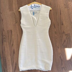 Bec and Bridge White Sleeveless Dress